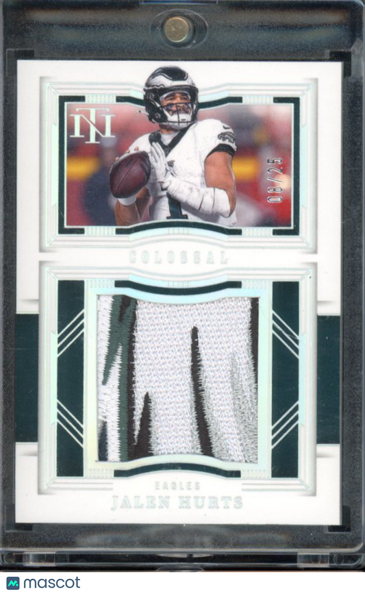 2023 National Treasures Jalen Hurts Colossal Patch /25