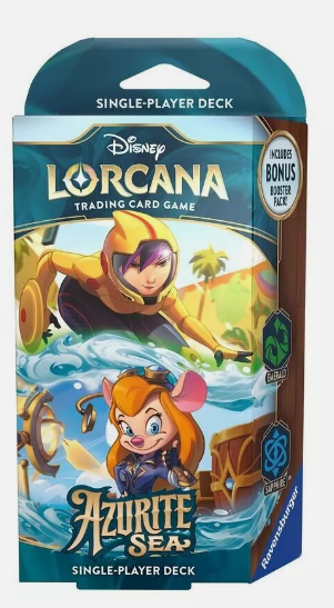 Lorcana Azurite Sea Single Player Deck Emerald Sapphire