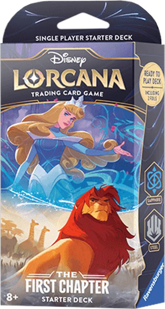 Lorcana The First Chapter Starter Deck Sapphire Steel