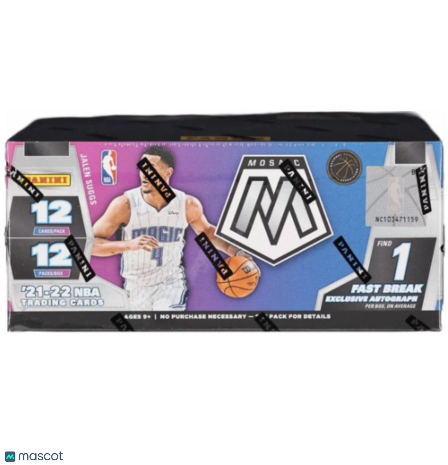 2021/22 Panini Mosaic Basketball Fast Break Box