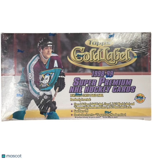 1998-99 Topps Gold Label Hockey Hobby Box