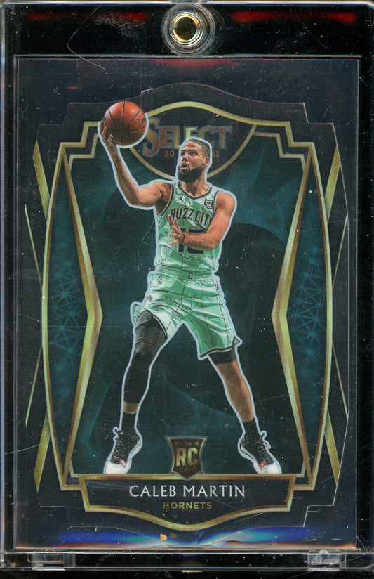 2021-22 Select Caleb Martin Black 1/1 Die-Cut Rookie RC