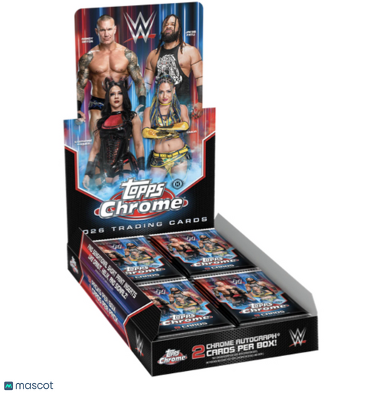 2026 Topps Chrome WWE Hobby Box
