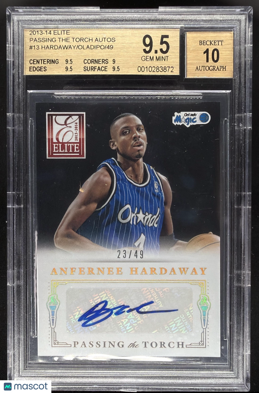 2013-14 Panini Court Kings Victor Oladipo #13 Fresh Paint Auto /149 RC BGS 9.5