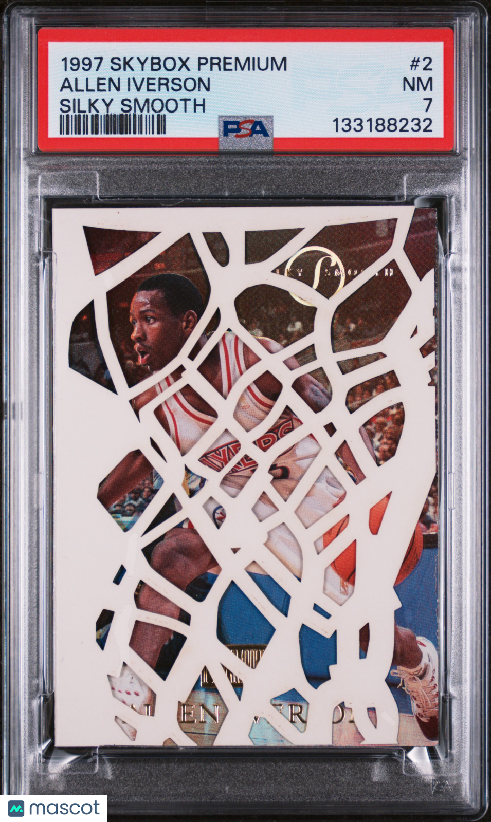 1997-98 Skybox Premium Allen Iverson Silky Smooth PSA 7