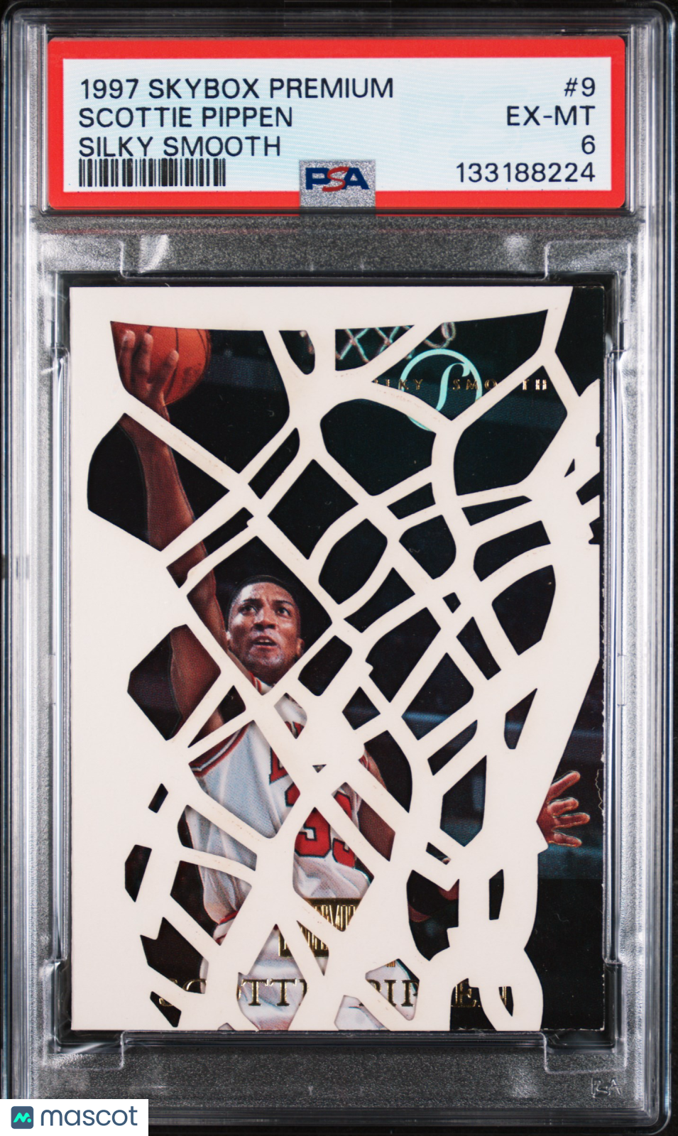 1997-98 Skybox Premium Scottie Pippen Silky Smooth PSA 6 Pop 5