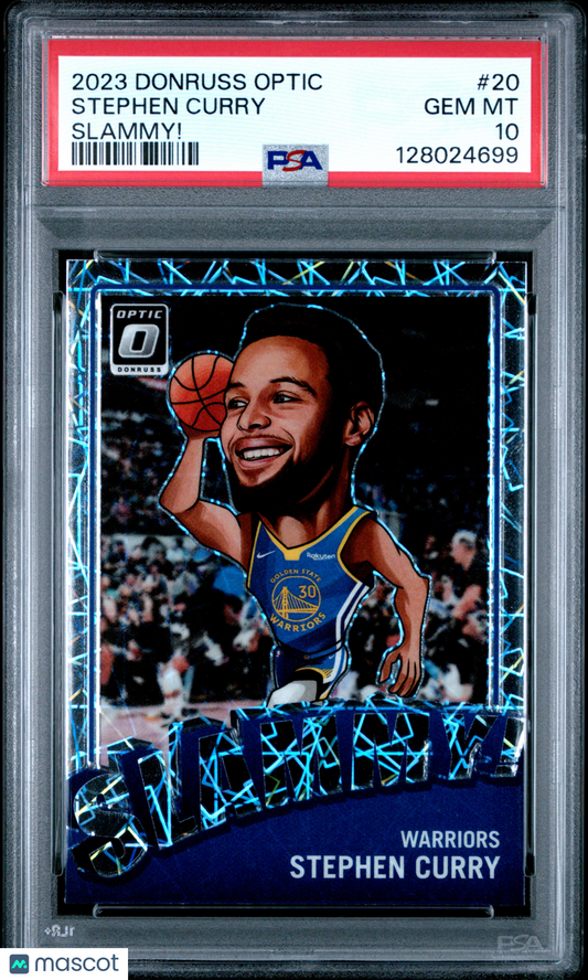 2023-24 Optic Stephen Curry Slammy! PSA 10