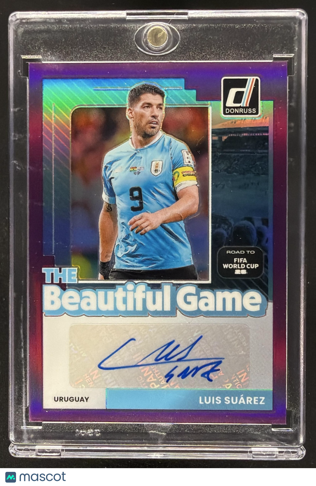 2025 Panini Donruss Road to FIFA World Cup 26' Luis Suarez #BG-LS Auto