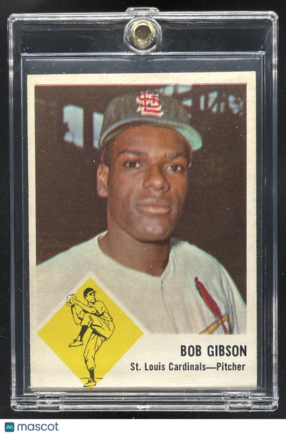 1963 Fleer Bob Gibson #61