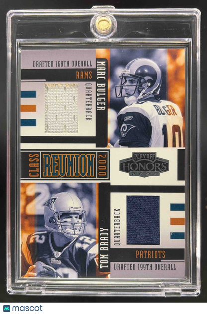 2005 Playoff Honors Tom Brady Class Reunion Game Used Patch /150