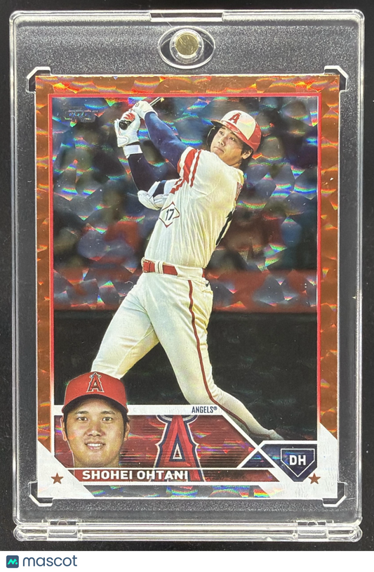 2023 Topps Shohei Ohtani #600 Orange Foil 20/299