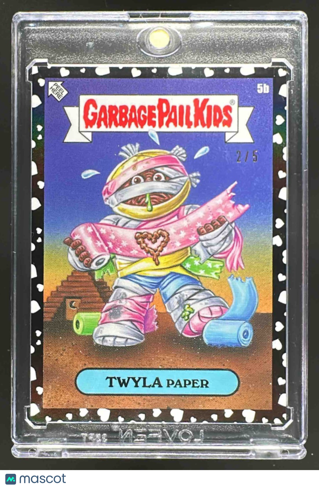 2026 Topps Garbage Pail Kids Twyla Paper /5 Black