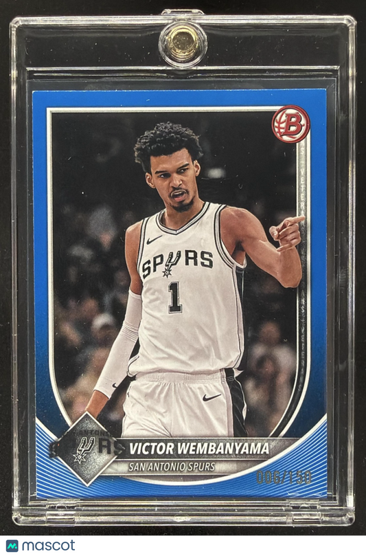 2025-26 Bowman Victor Wembanyama #143 Blue /150