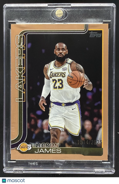 2025 Topps LeBron James #150 Gold /2025
