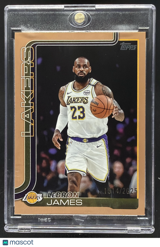 2025 Topps Lebron James #150 Gold /2025