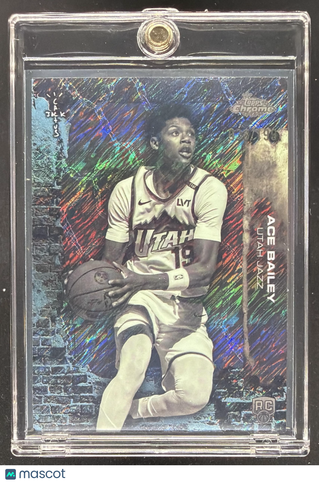 2025 Topps Chrome x Cactus Jack Ace Bailey #65/199 Rookie