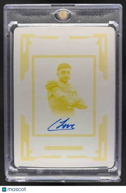 2025 Panini National Treasures Colston Loveland #RSFP-CLD Rookie Printing Plate 1/1 Auto