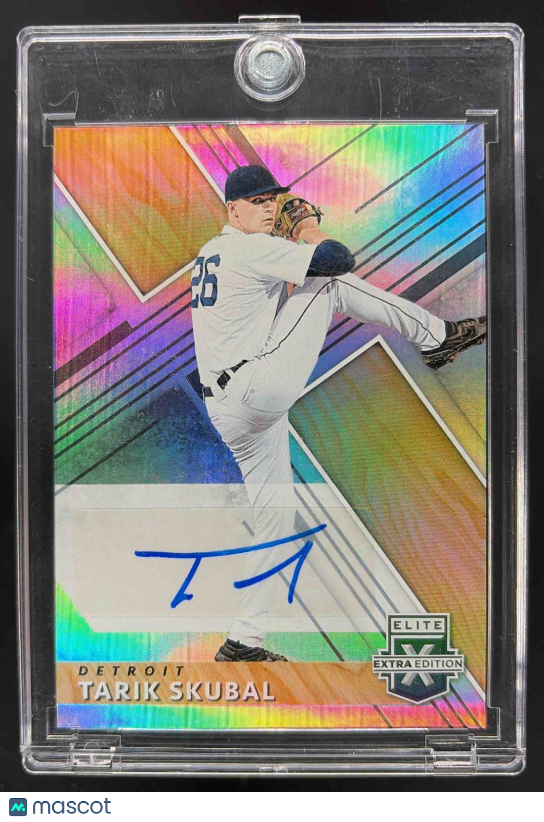2019 Panini Elite Extra Edition Tarik Skubal #170 Auto
