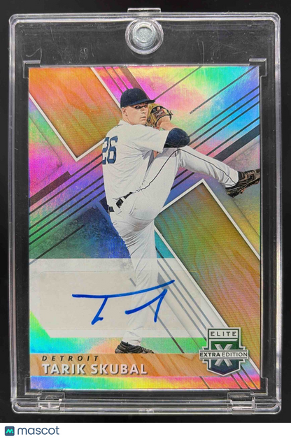 2019 Panini Elite Extra Edition Tarik Skubal #170 Auto