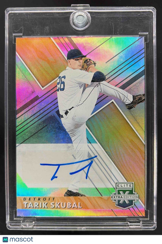 2019 Panini Elite Extra Edition Tarik Skubal #170 Auto