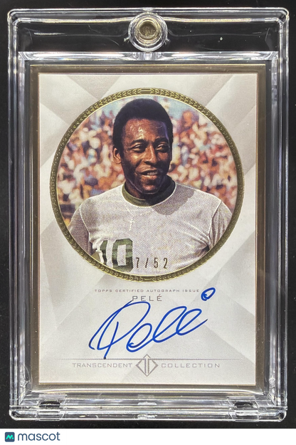 2016 Topps Transcendent Collection Pele #TCA-P Framed Auto 17/52
