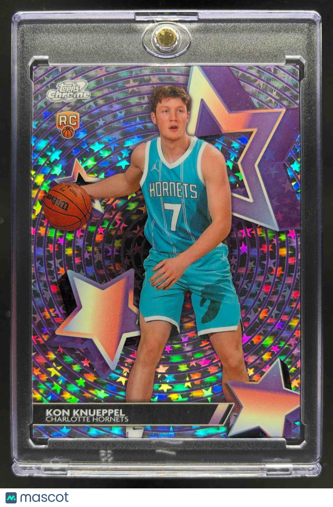 2025-26 Topps Cosmic Chrome Kon Knueppel #SF-34 StarFractor RC
