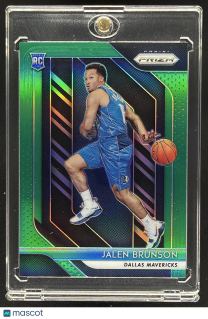 2018-19 Panini Prizm Jalen Brunson #250 Prizms Green RC