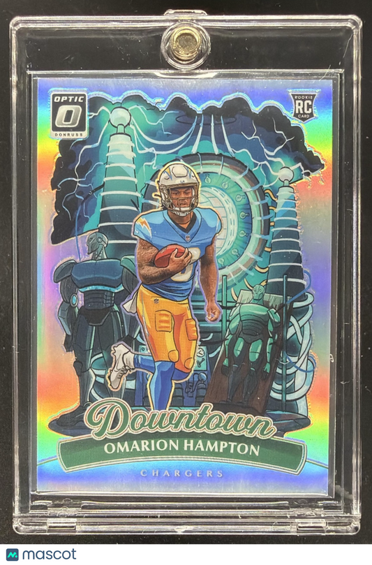 2025 Panini Donruss Optic Omarion Hampton #16 Downtown RC