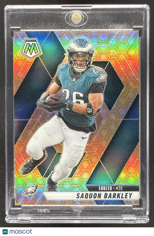 2025 Panini Mosaic Saquon Barkley #212 Honeycomb Prizm