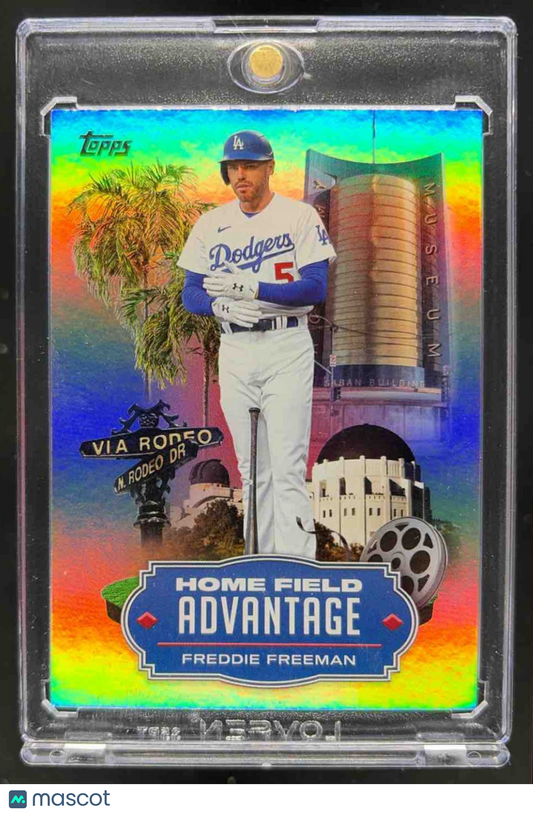 2023 Topps Freddie Freeman #HA-9 Home Field Advantage Dodgers