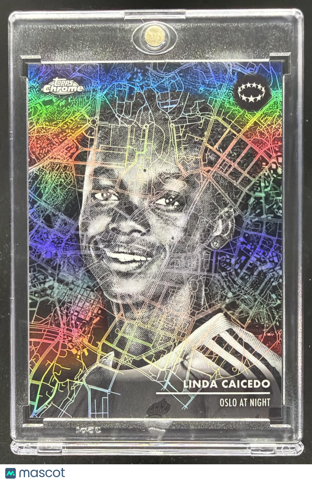 2025 Topps Chrome UEFA Women's Champion's League Linda Caicedo #OAN-10 Olso