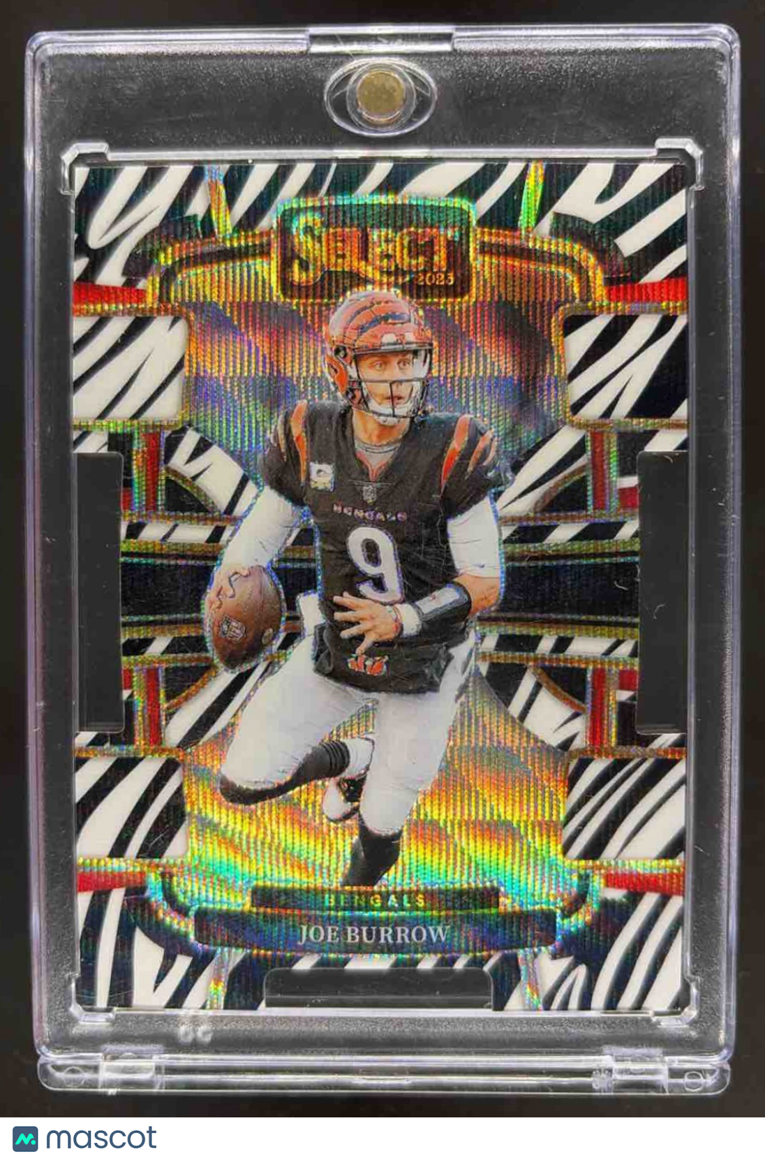 2023 Select Joe Burrow Zebra Die Cut #20