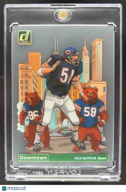 2024 Panini Clearly Donruss Dick Butkus #9 Downtown Bears