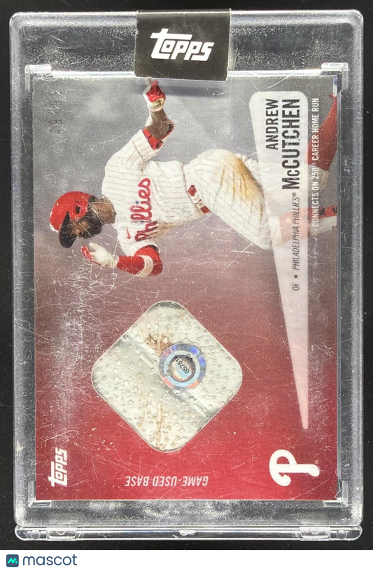 2021 Topps Museum Collection Andrew McCutchen #96 Amethyst 49/99