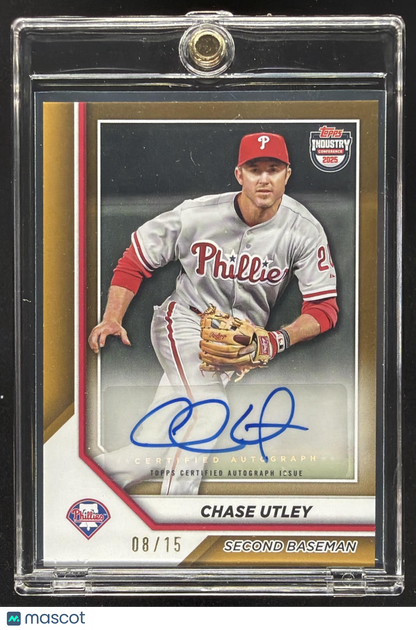 2025 Topps Industry Conference Chase Utley #MLBA-CU Auto