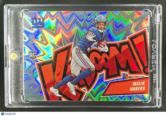 2024 Panini Absolute Malik Nabers #6 Rookie Kaboom