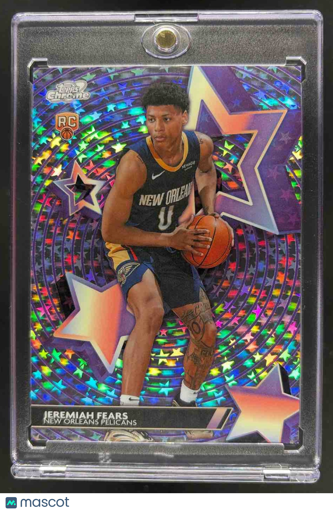 2025-26 Topps Cosmic Chrome Jeremiah Fears #SF-37 StarFractor RC