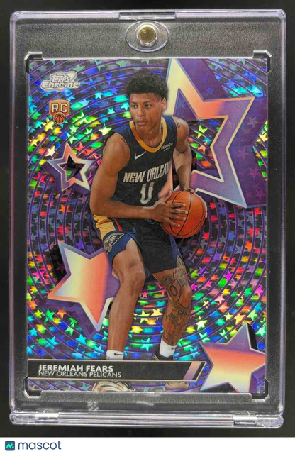2025-26 Topps Cosmic Chrome Jeremiah Fears #SF-37 StarFractor RC