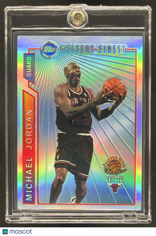 1996-97 Topps Finest Michael Jordan Mystery Refractor
