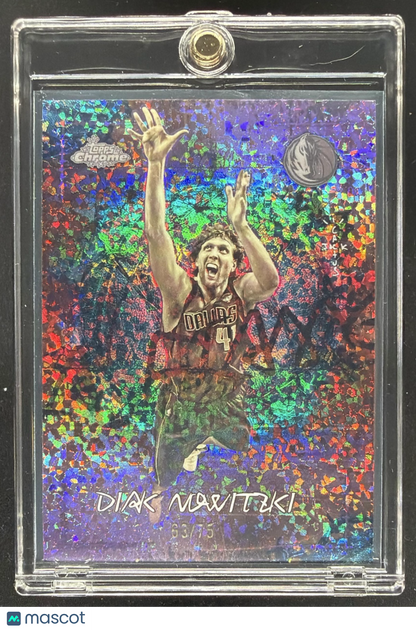 2025 Topps Chrome x Cactus Jack Dirk Nowitzki #LFL-5 La Flame /75