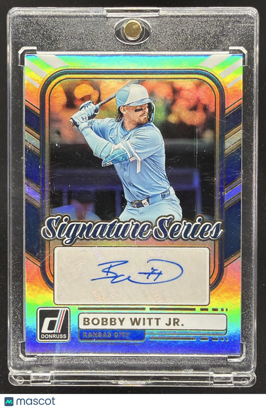 2026 Panini Donruss Bobby Witt Jr. #8 Retro 1997 Signature Series Auto