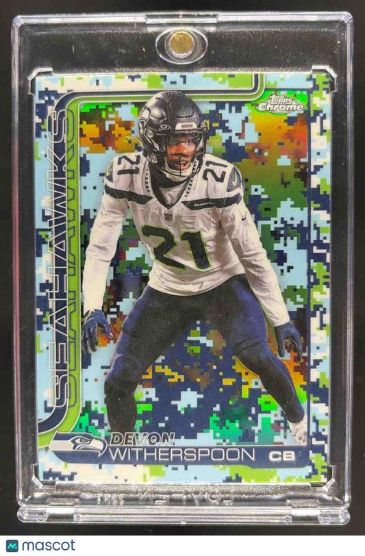2025 Topps Chrome Devon Witherspoon #277 Team Camo Variation SP