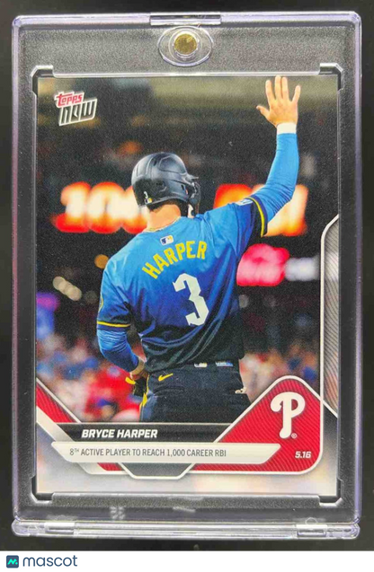 2025 Topps Now Bryce Harper #187SP SP VAR