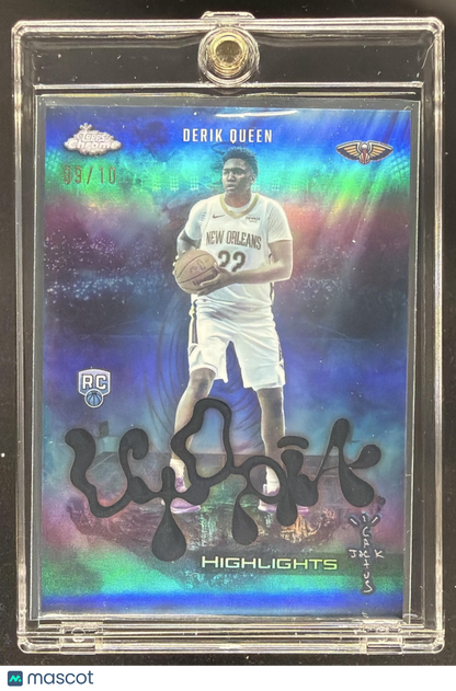 2025 Topps Chrome x Cactus Jack Derik Queen #UH-33 /10 Utopia Rookie