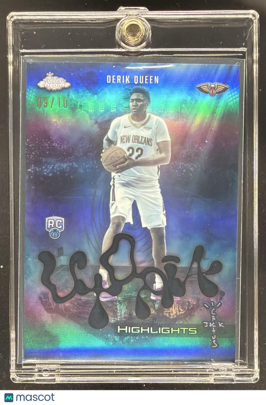 2025 Topps Chrome x Cactus Jack Derik Queen #UH-33 /10 Utopia Rookie