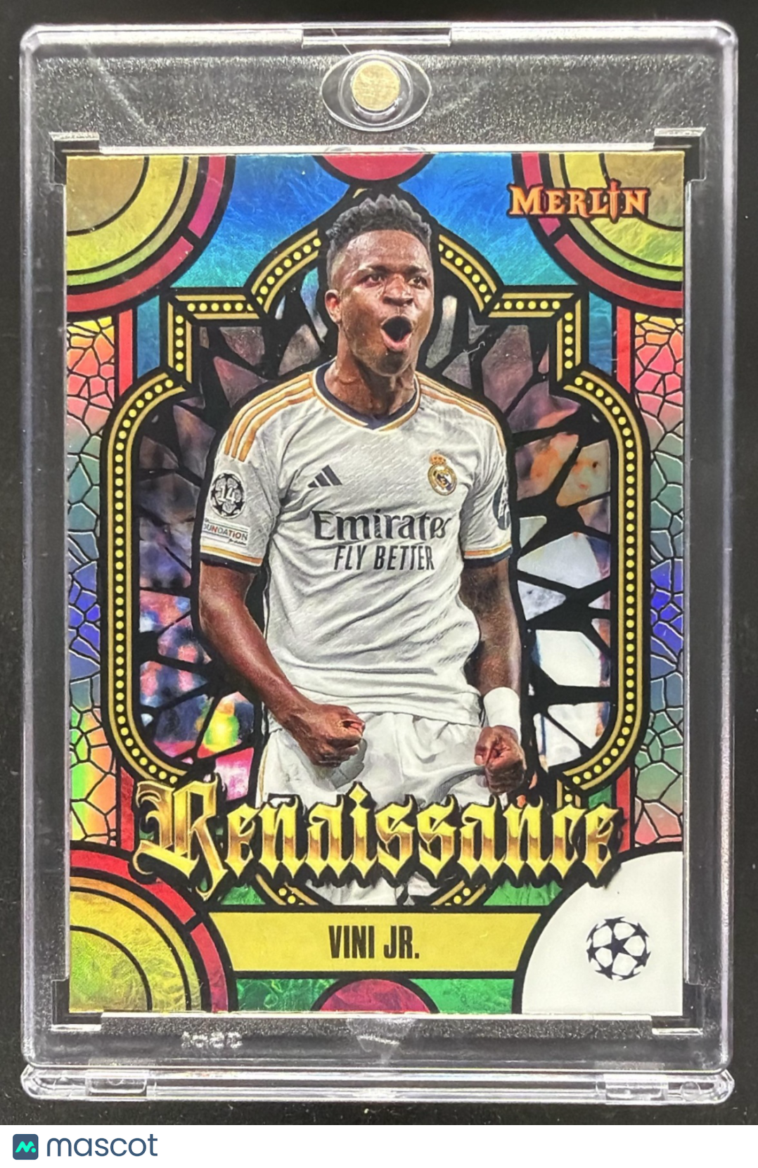 2023-24 Topps Chrome Merlin UEFA Club Competitions Vini Jr. #R-7 Renaissance