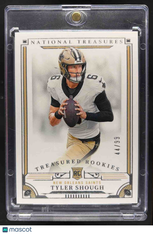 2025 Panini National Treasures Tyler Shough #28 Treasured Rookies /99 RC
