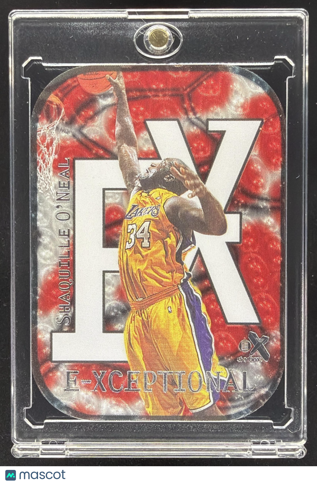 1999-00 Fleer E-X Shaquille O'Neal Die Cut
