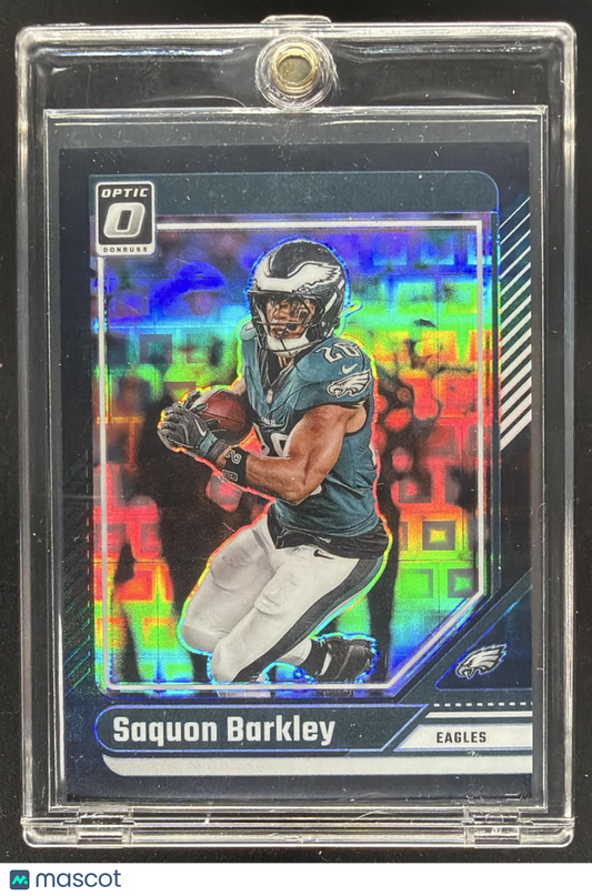 2024 Panini Donruss Optic Saquon Barkley #159 Black Pandora 21/25