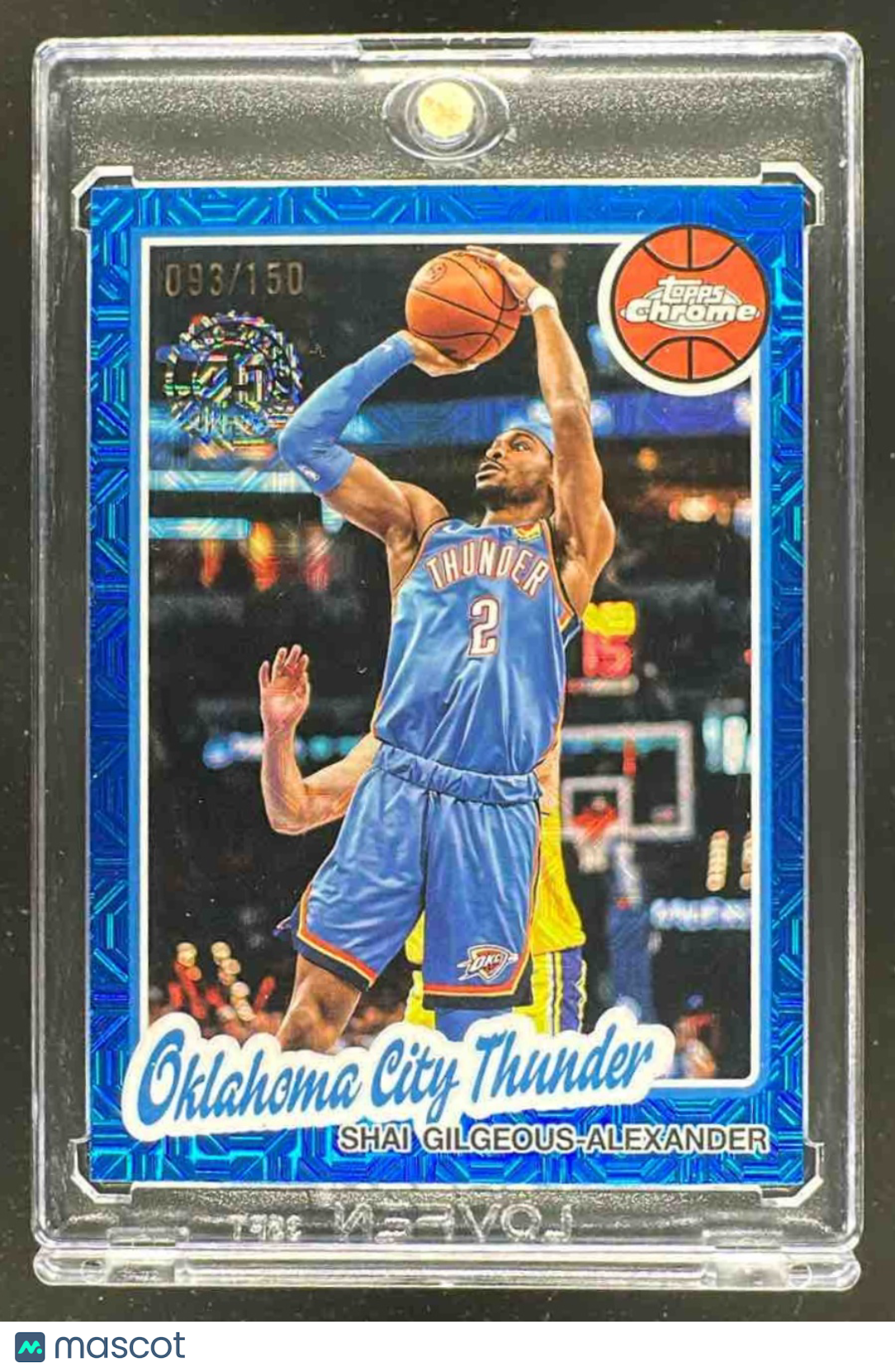 2025 Topps Chrome Shai Gilgeous-Alexander #TC-SG 1980-81 Chrome Refractor /150